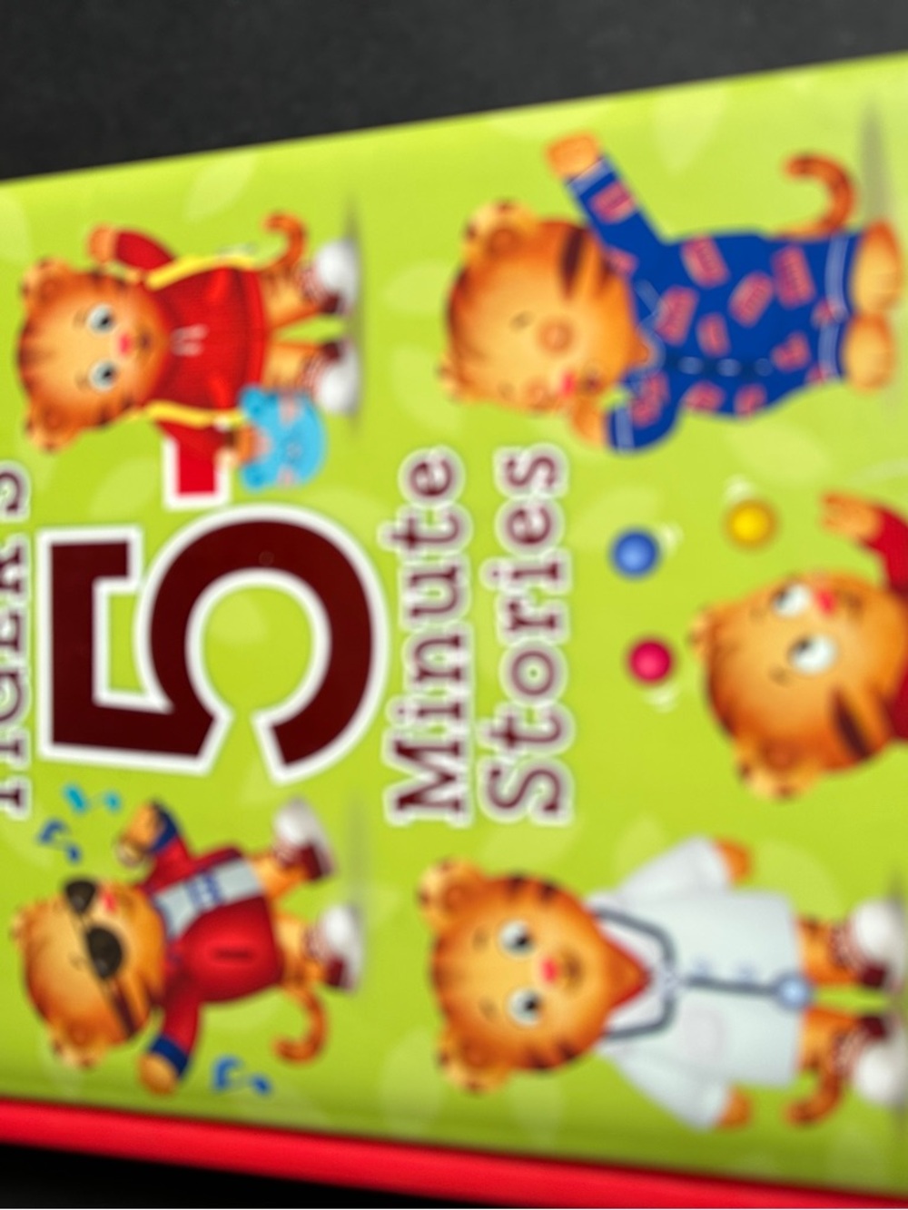 5 Minute Stories Children's Book - Bright Lime Green Cover